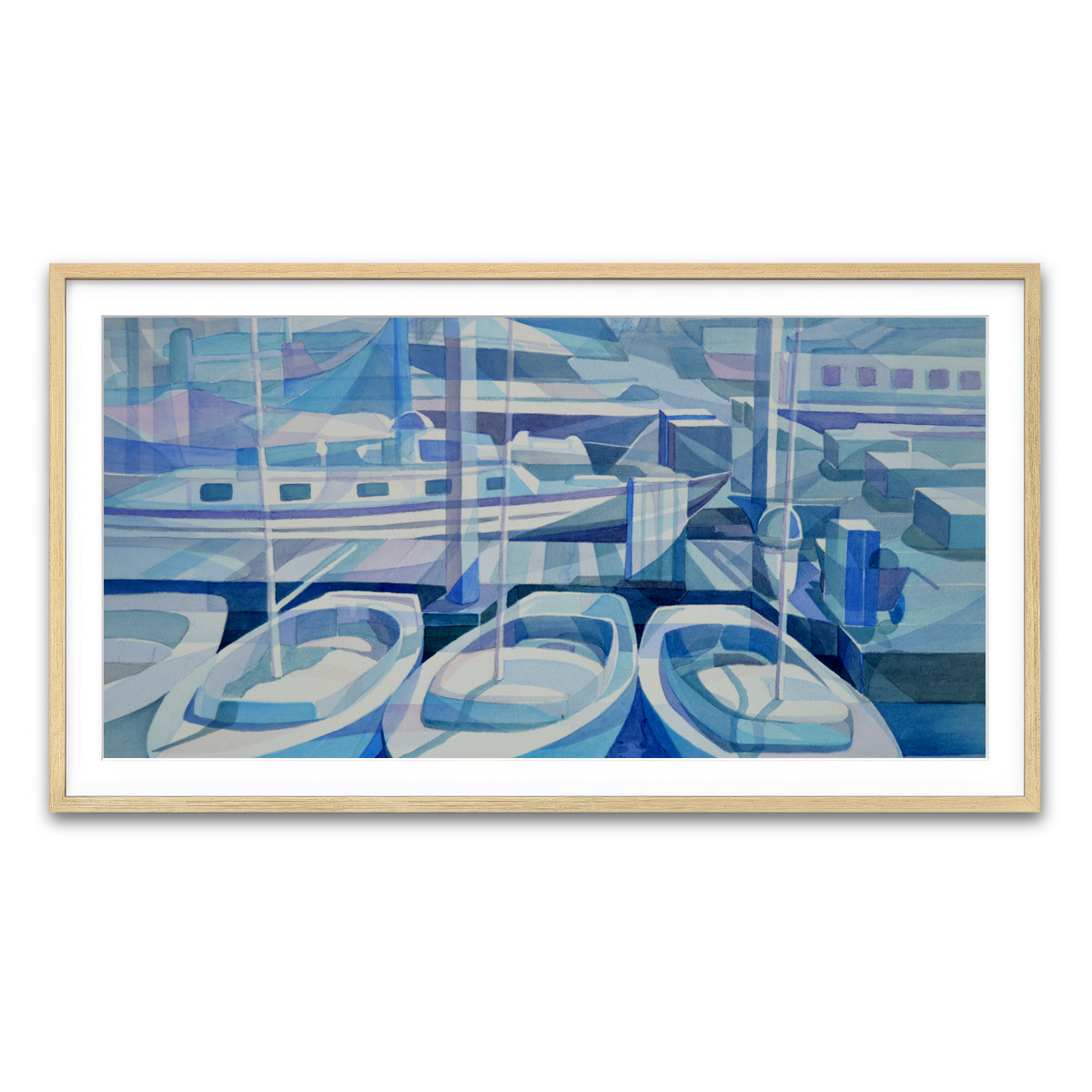 Framed Print 2x1 Natural