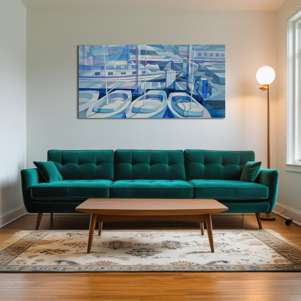 AUTO-MOCKUP ROOM | marina in blue