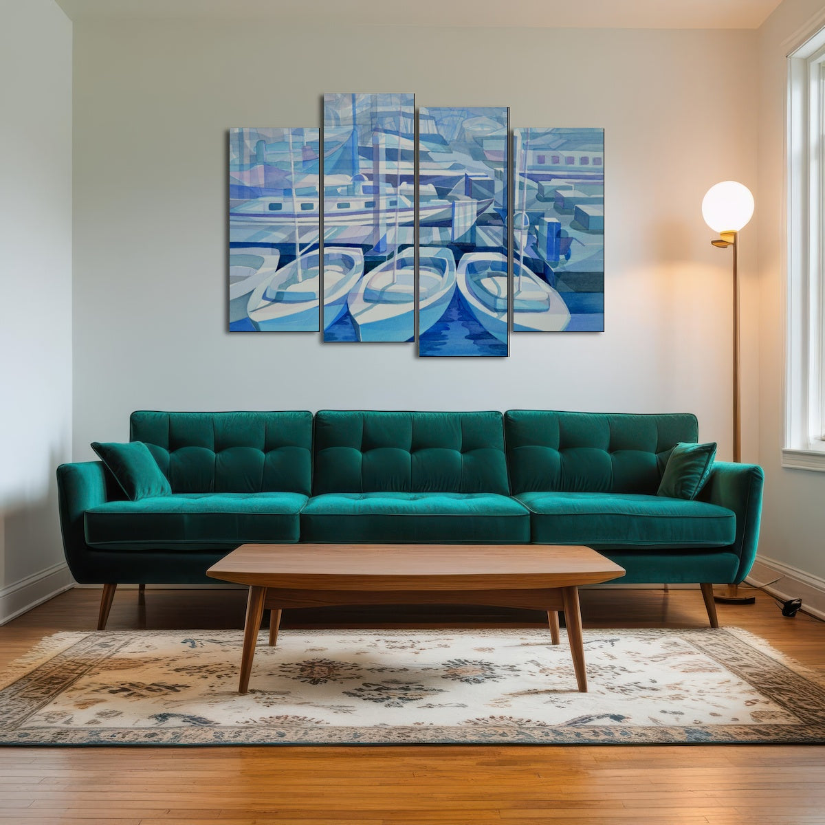 AUTO-MOCKUP ROOM | marina in blue