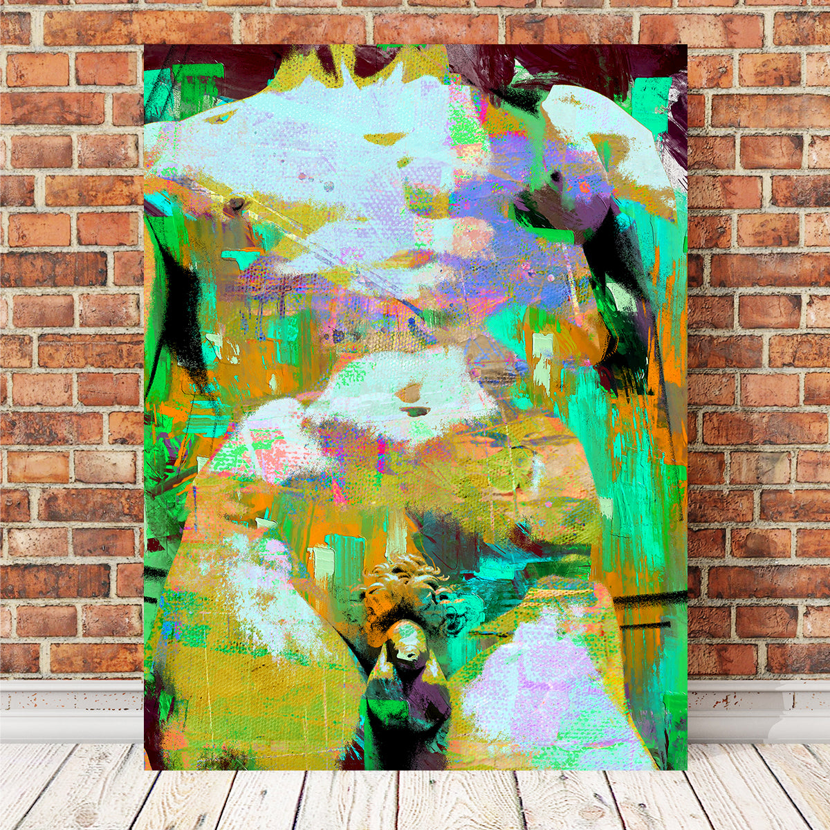 Michelangelo David Torso Wall Art