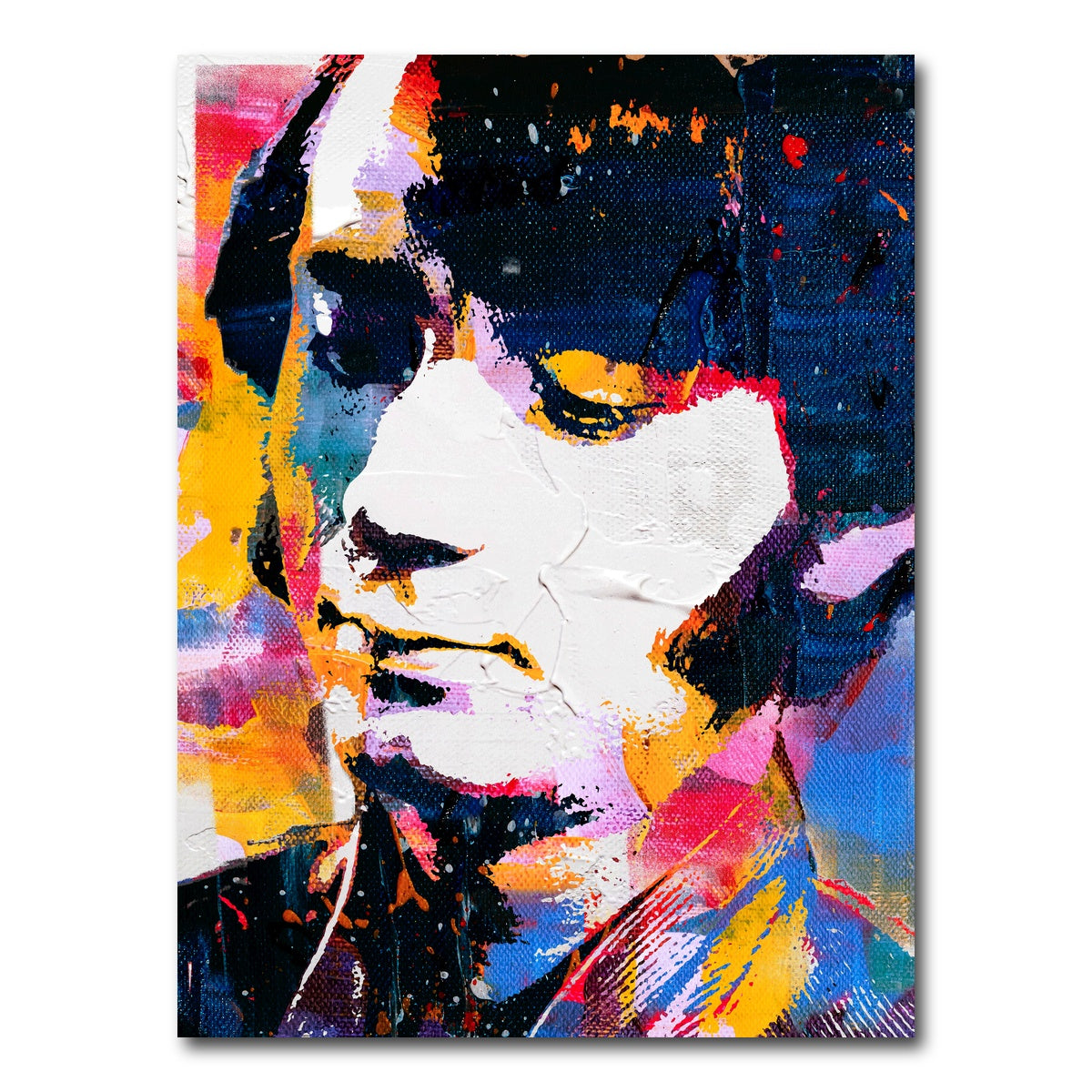 AUTO-MOCKUP WHITE | mike nesmith | 1 Piece | Gallery Wrap Canvas | group=3x4