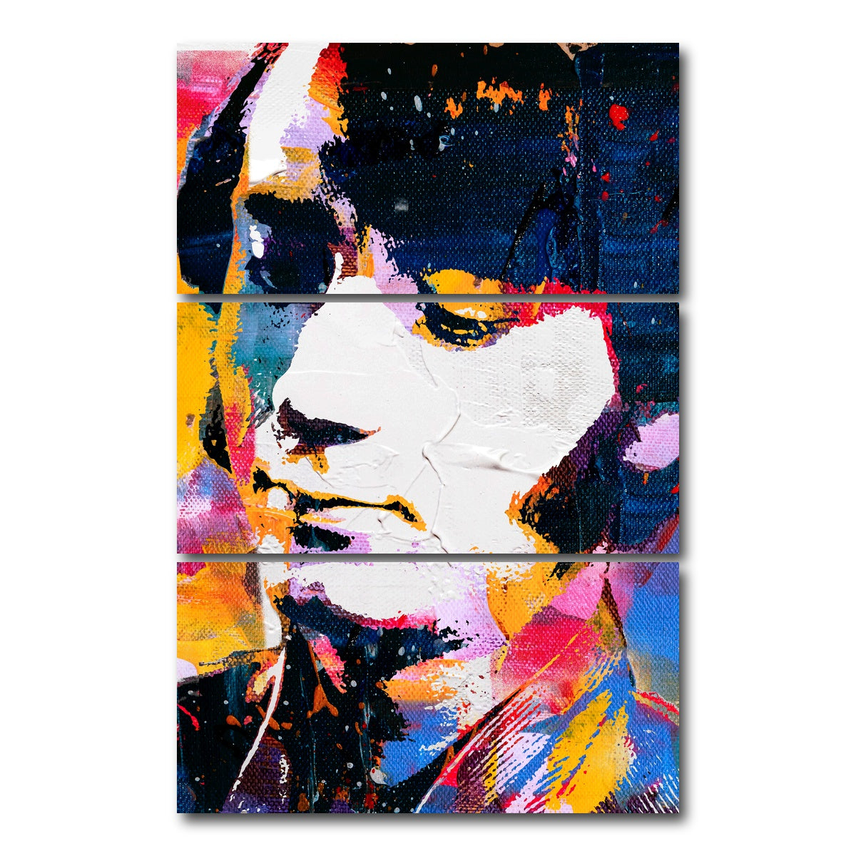 AUTO-MOCKUP WHITE | mike nesmith | 3 Piece | Gallery Wrap Canvas | group=12x24_stacked