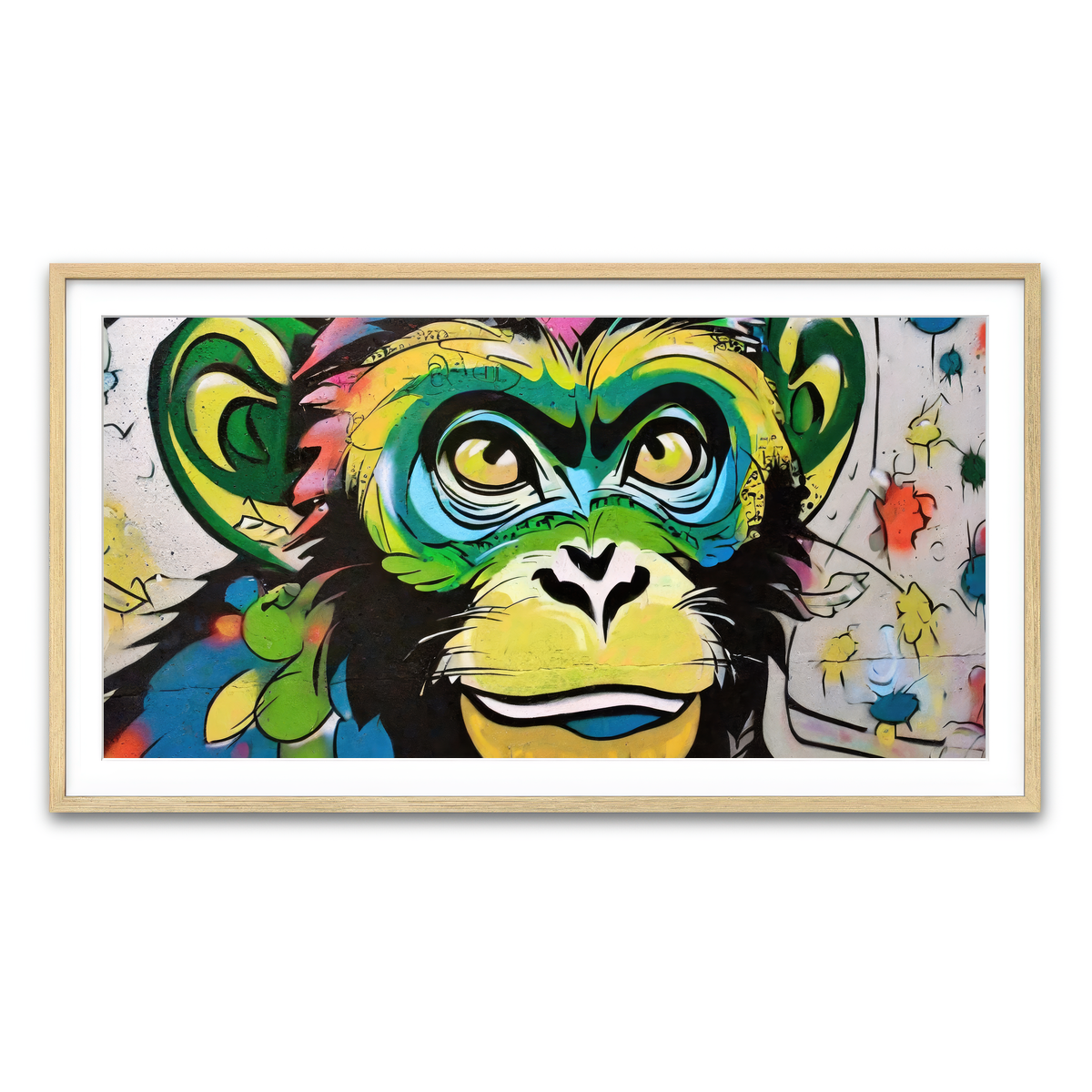 Framed Print 2x1 Natural