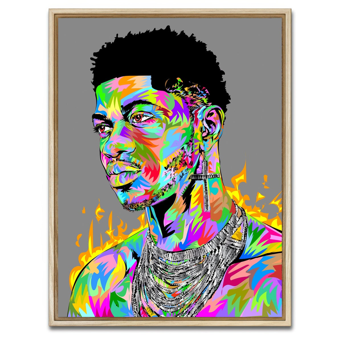 AUTO-MOCKUP WHITE | nas X | 1 Piece | Natural Framed Canvas | group=3x4