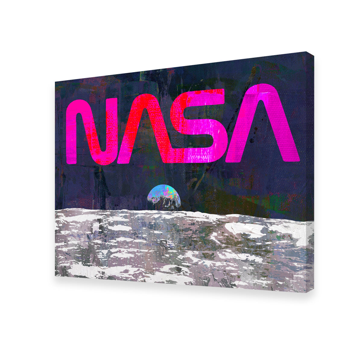 NASA Moon Wall Art