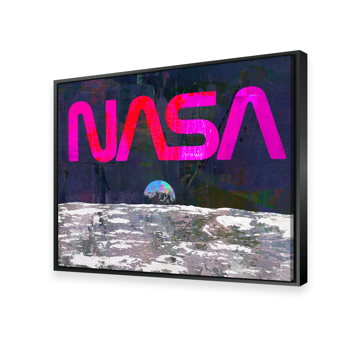 NASA Moon Wall Art