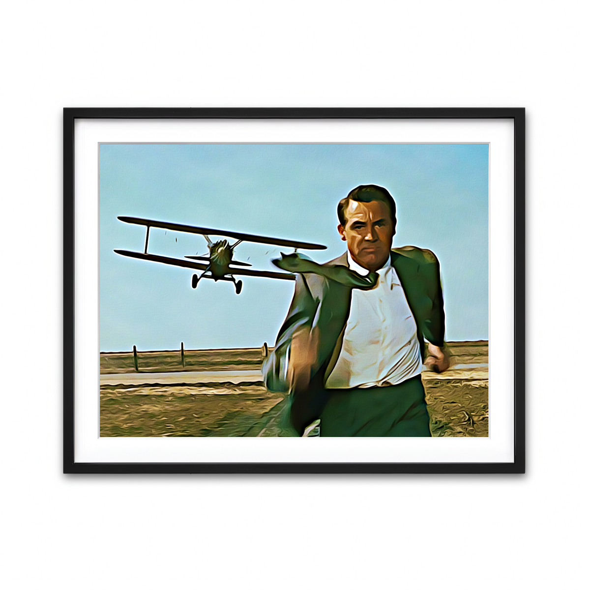 Framed Print 4x3 Black