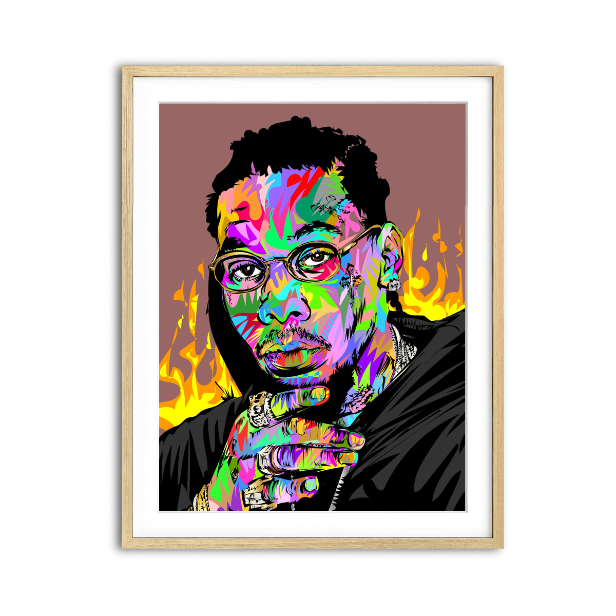 Framed Print 3x4 Natural