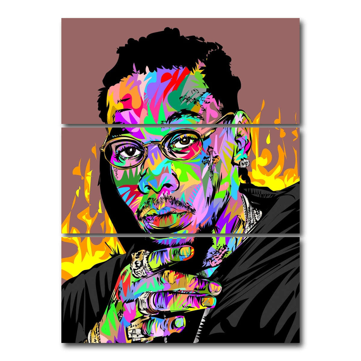 AUTO-MOCKUP WHITE | offset | 3 Piece | Gallery Wrap Canvas | group=8x18_stacked