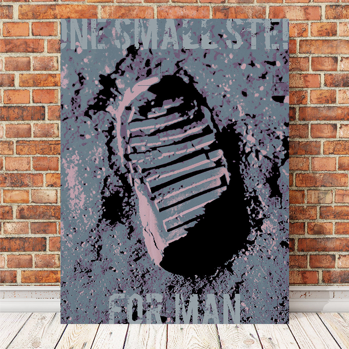 One Small Step Wall Art
