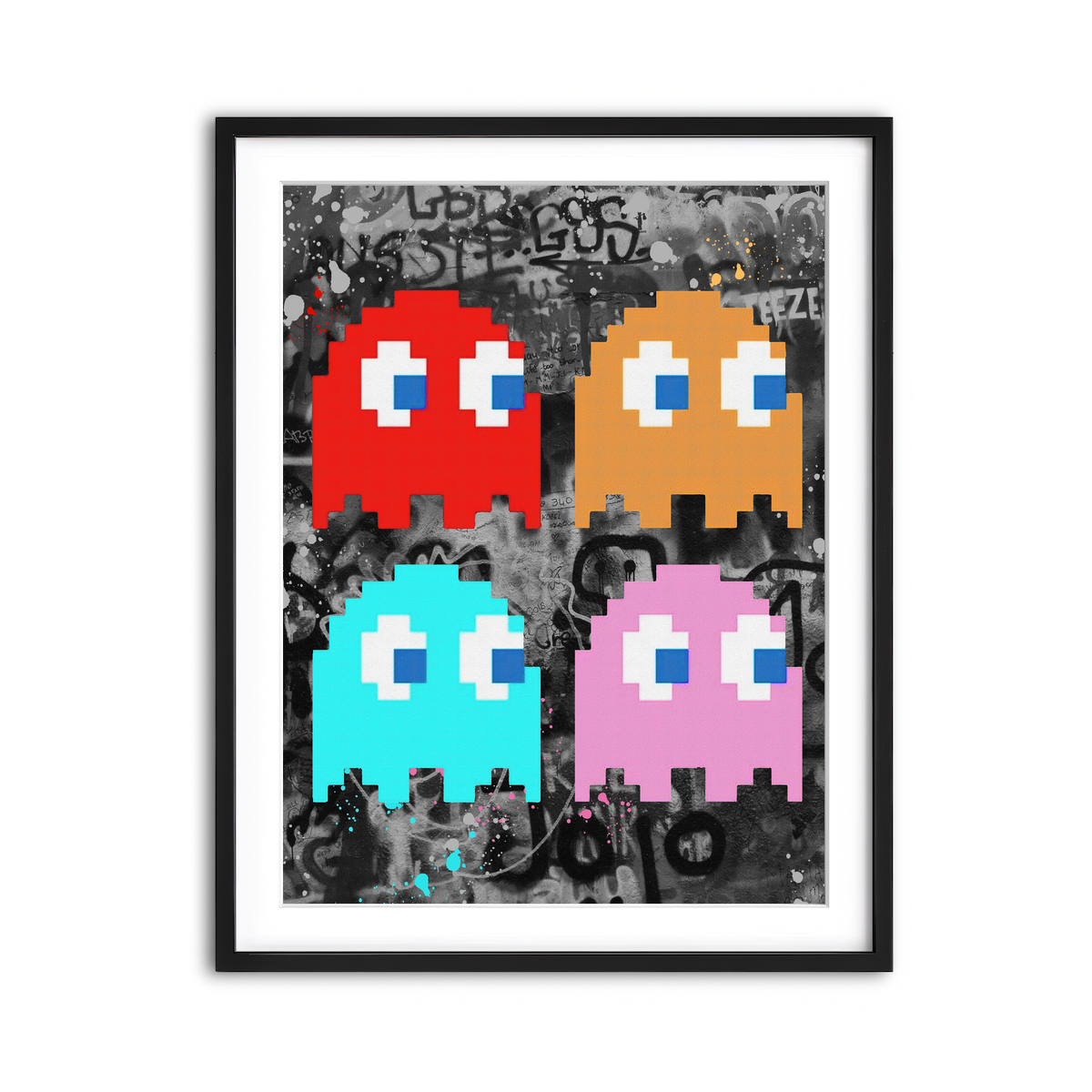 Framed Print 3x4 Black