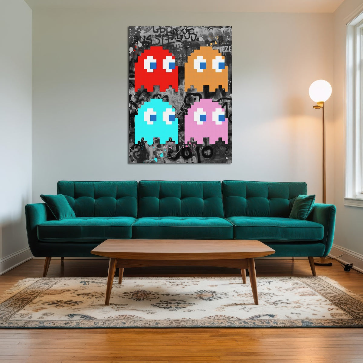 AUTO-MOCKUP ROOM | pacman ghosts