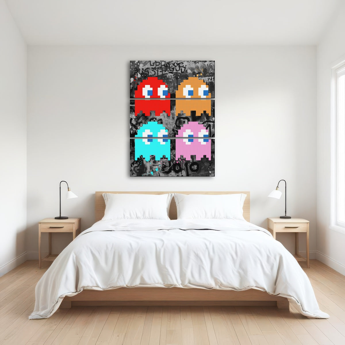 AUTO-MOCKUP ROOM | pacman ghosts