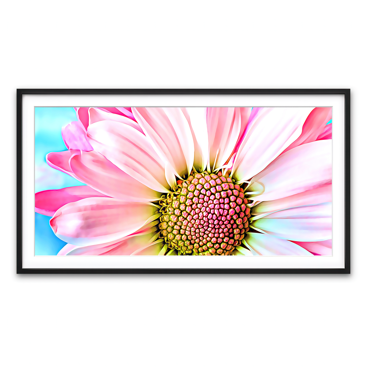 Framed Print 2x1 Black