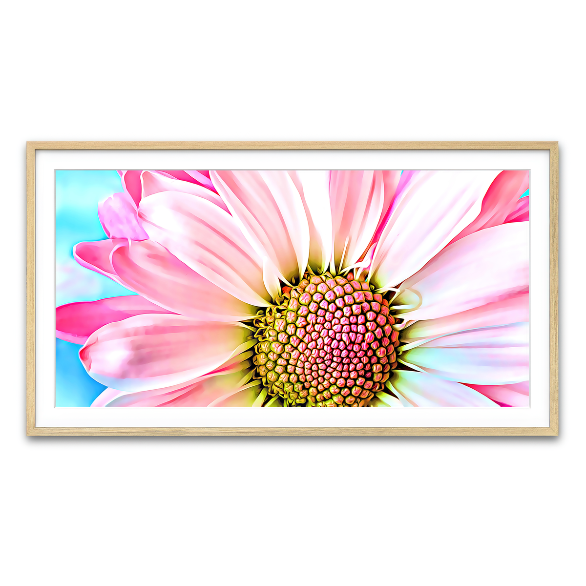 Framed Print 2x1 Natural