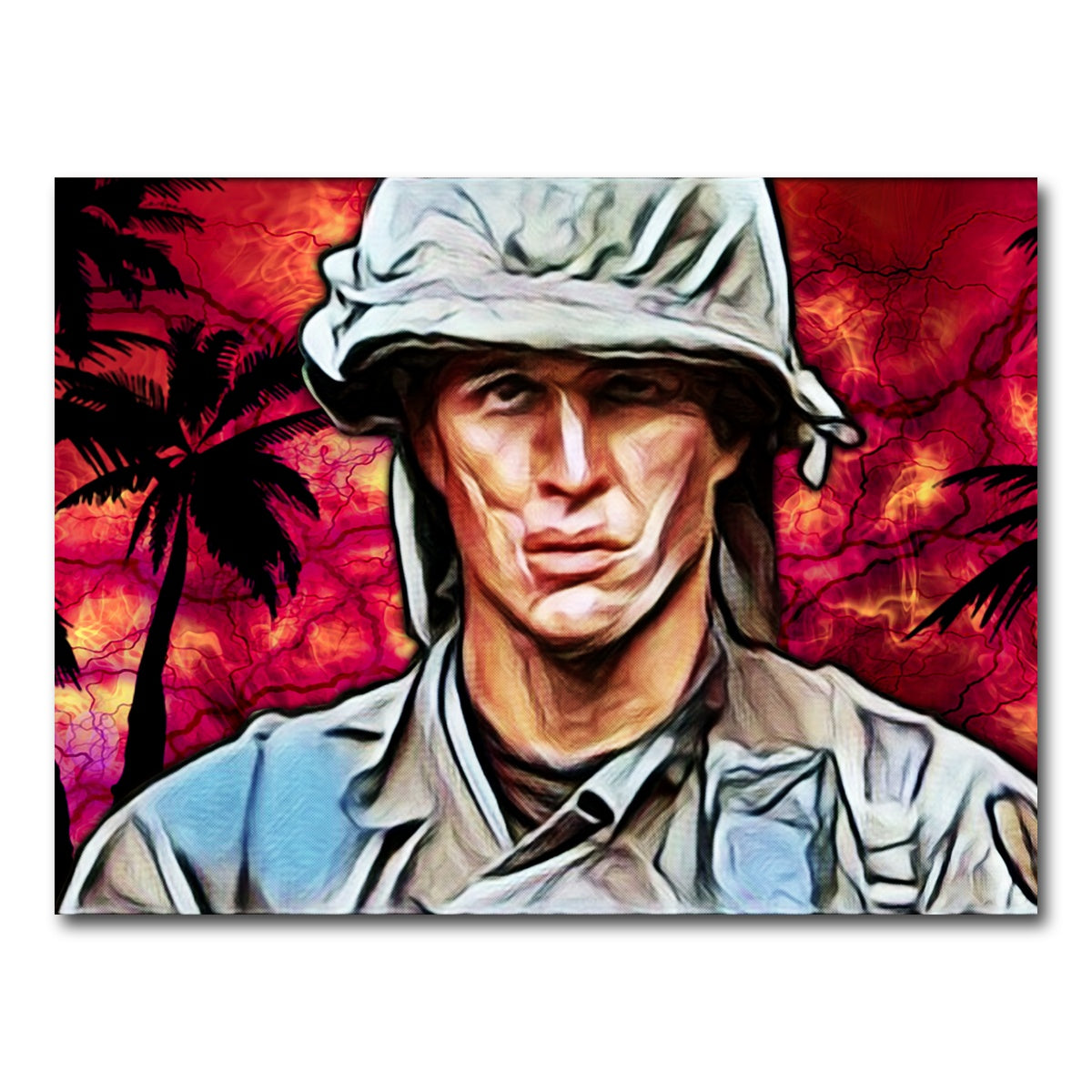 AUTO-MOCKUP WHITE | platoon barnes | 1 Piece | Gallery Wrap Canvas | group=4x3