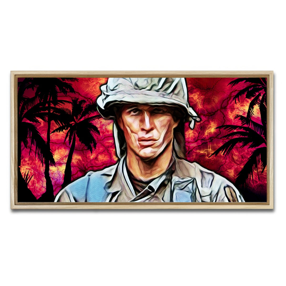 AUTO-MOCKUP WHITE | platoon barnes | 1 Piece | Natural Framed Canvas | group=2x1