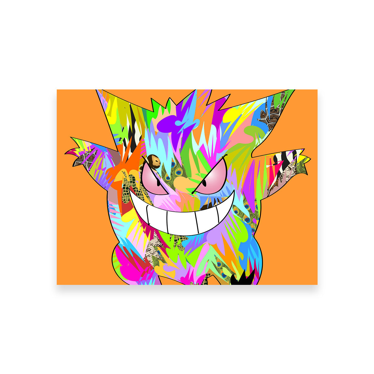 Pokemon Dark Wall Art