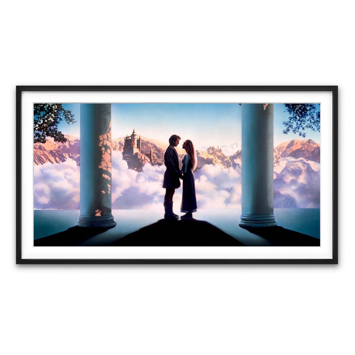 Framed Print 2x1 Black