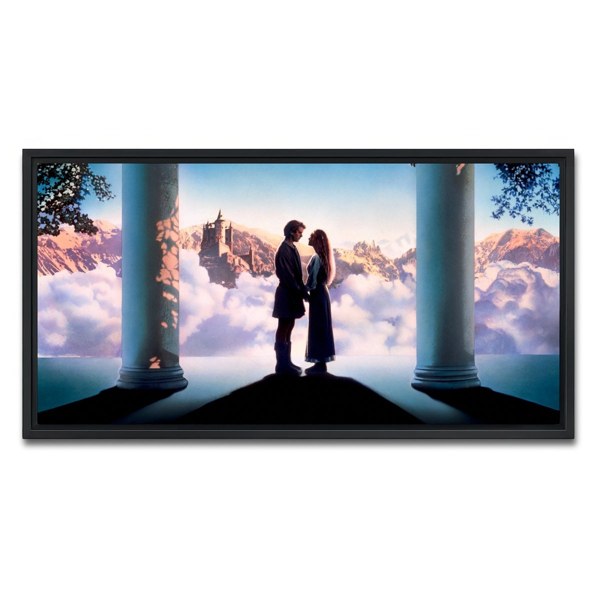 AUTO-MOCKUP WHITE | princess bride | 1 Piece | Black Framed Canvas | group=2x1