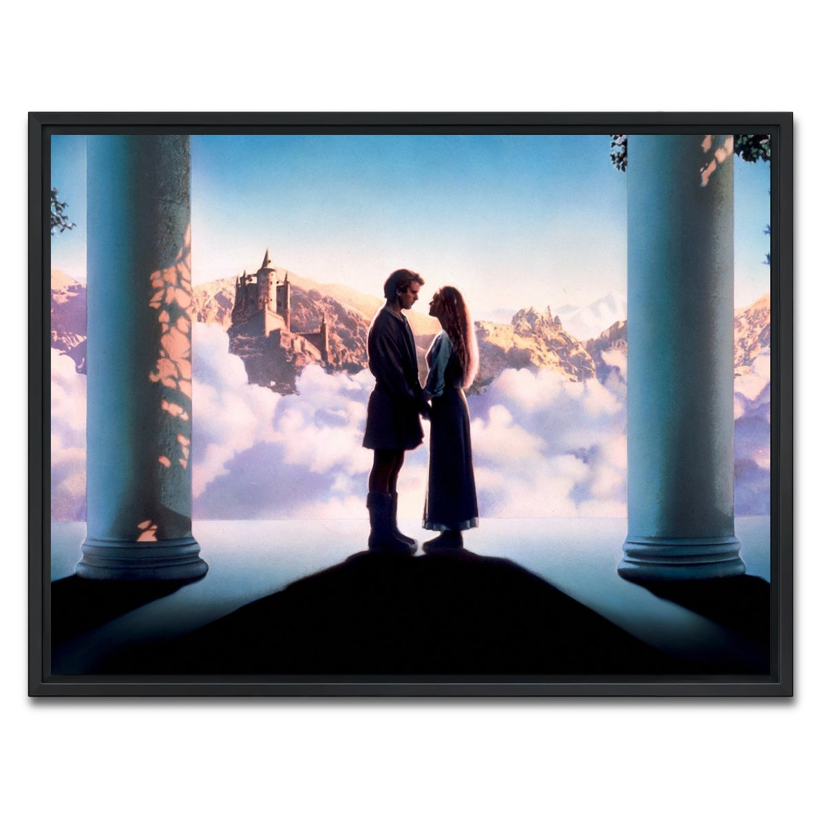 AUTO-MOCKUP WHITE | princess bride | 1 Piece | Black Framed Canvas | group=4x3