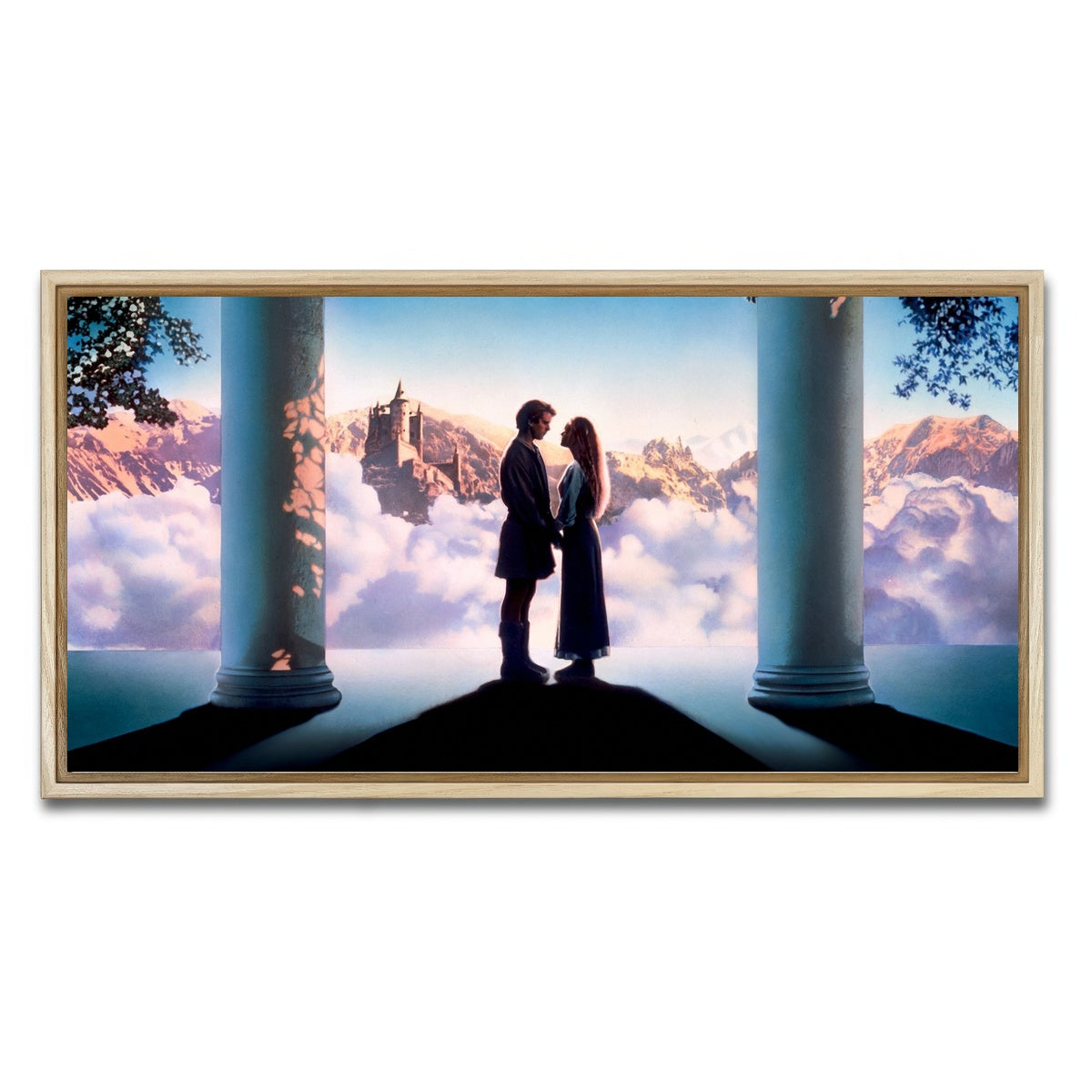 AUTO-MOCKUP WHITE | princess bride | 1 Piece | Natural Framed Canvas | group=2x1