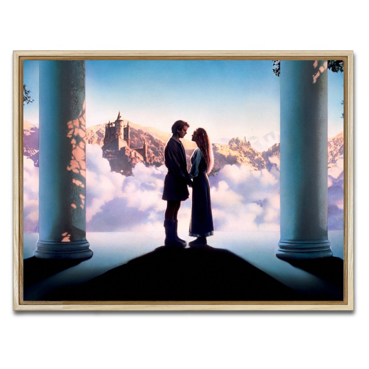 AUTO-MOCKUP WHITE | princess bride | 1 Piece | Natural Framed Canvas | group=4x3