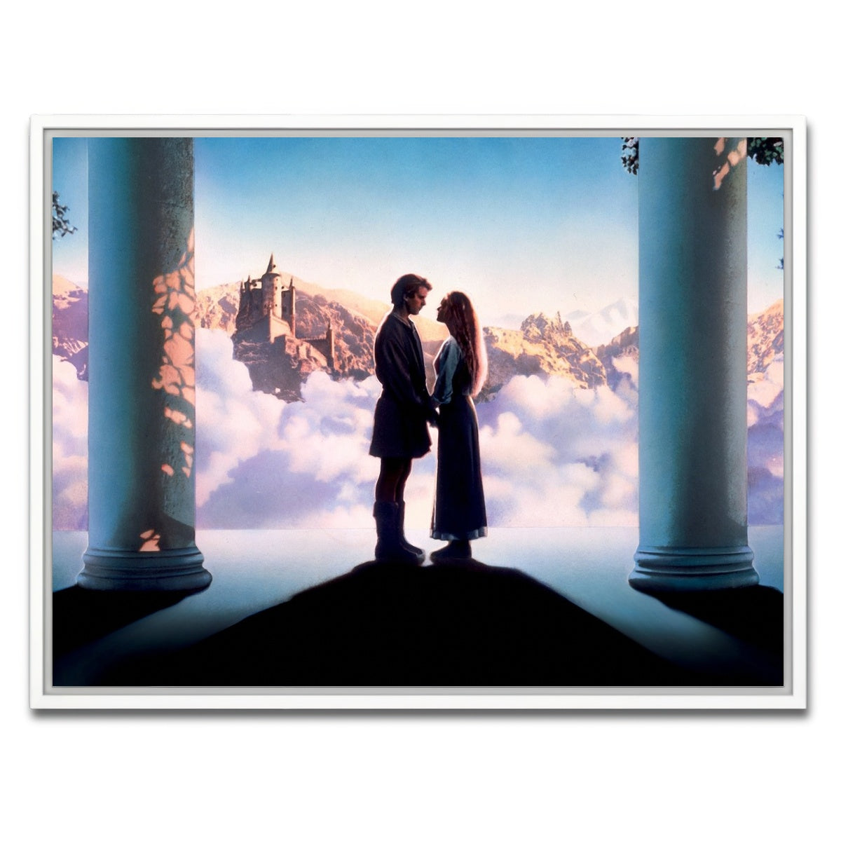 AUTO-MOCKUP WHITE | princess bride | 1 Piece | White Framed Canvas | group=4x3