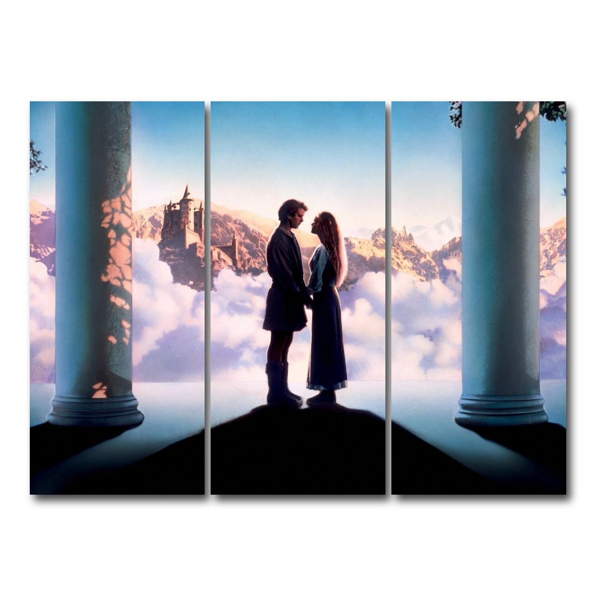 AUTO-MOCKUP WHITE | princess bride | 3 Piece | Gallery Wrap Canvas | group=8x18