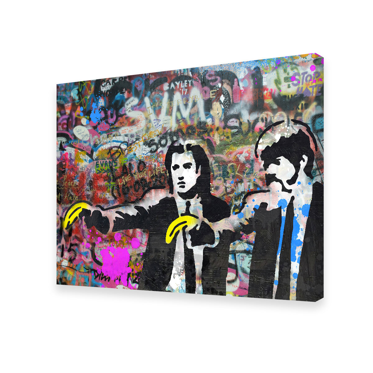 Pulp Fiction Bananas Wall Art