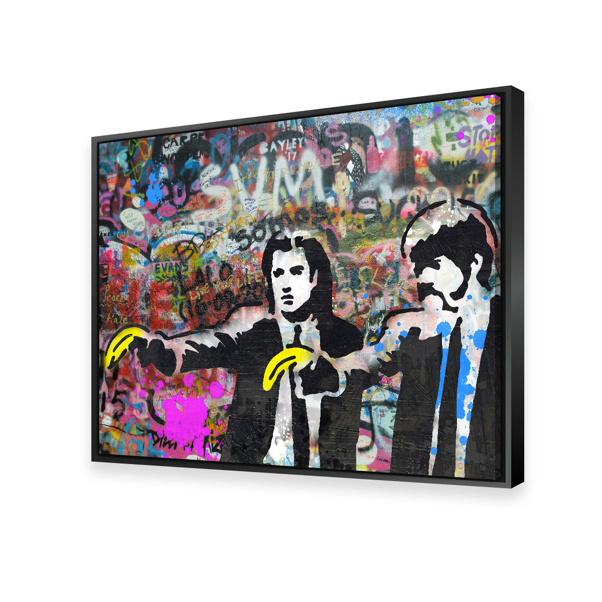 Pulp Fiction Bananas Wall Art