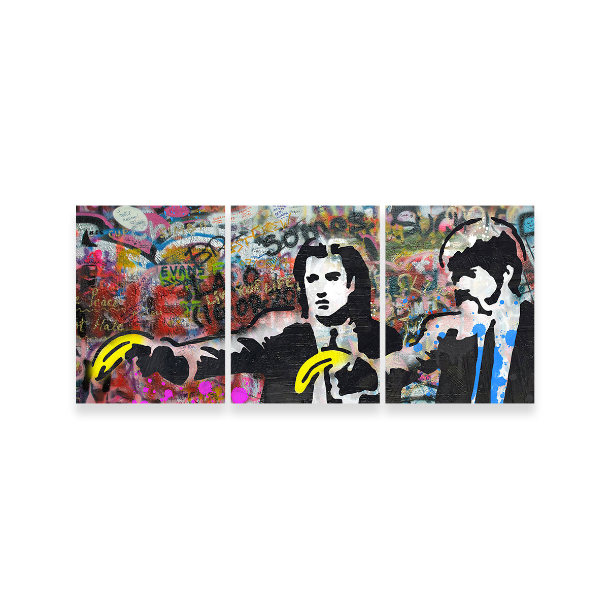 Pulp Fiction Bananas Wall Art