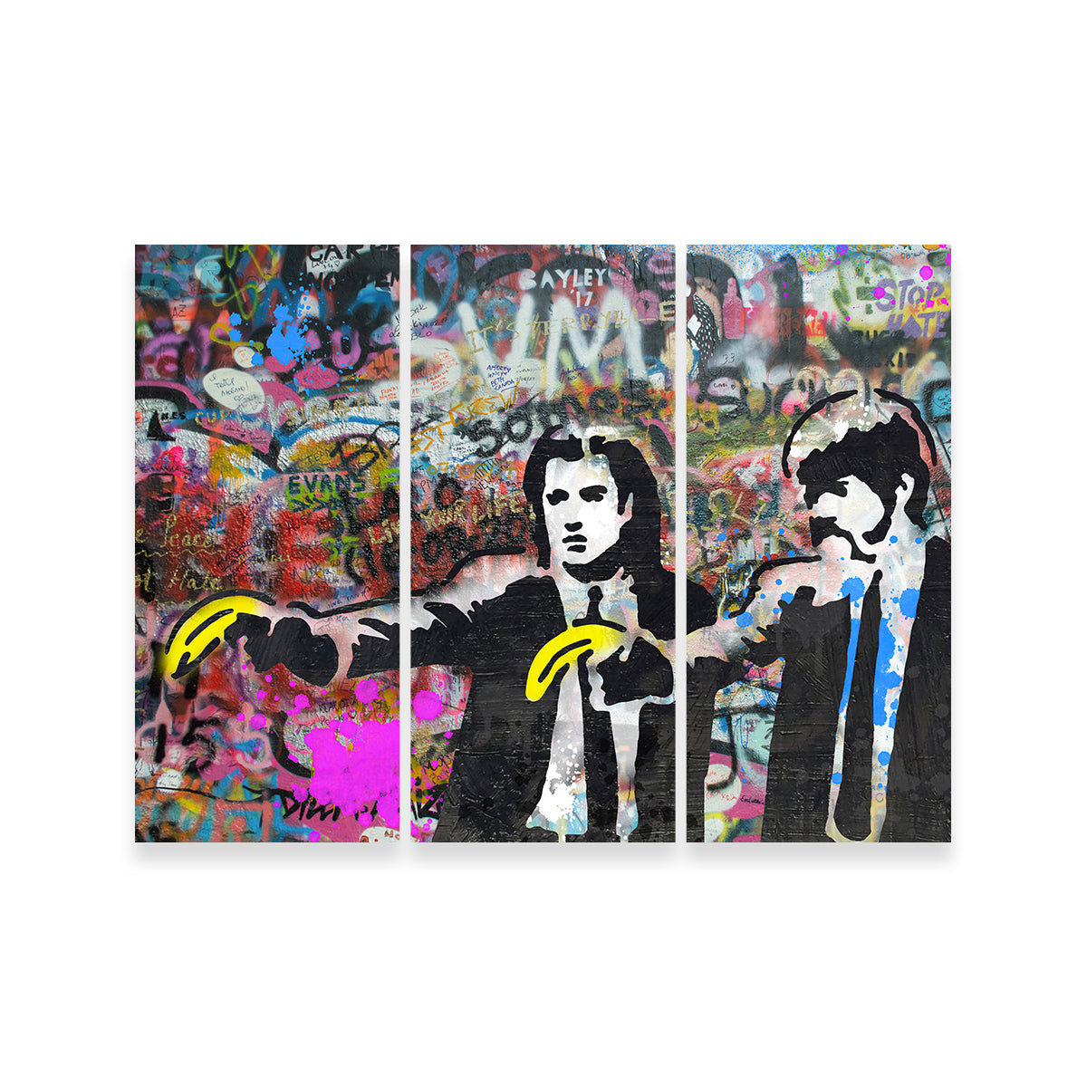 Pulp Fiction Bananas Wall Art