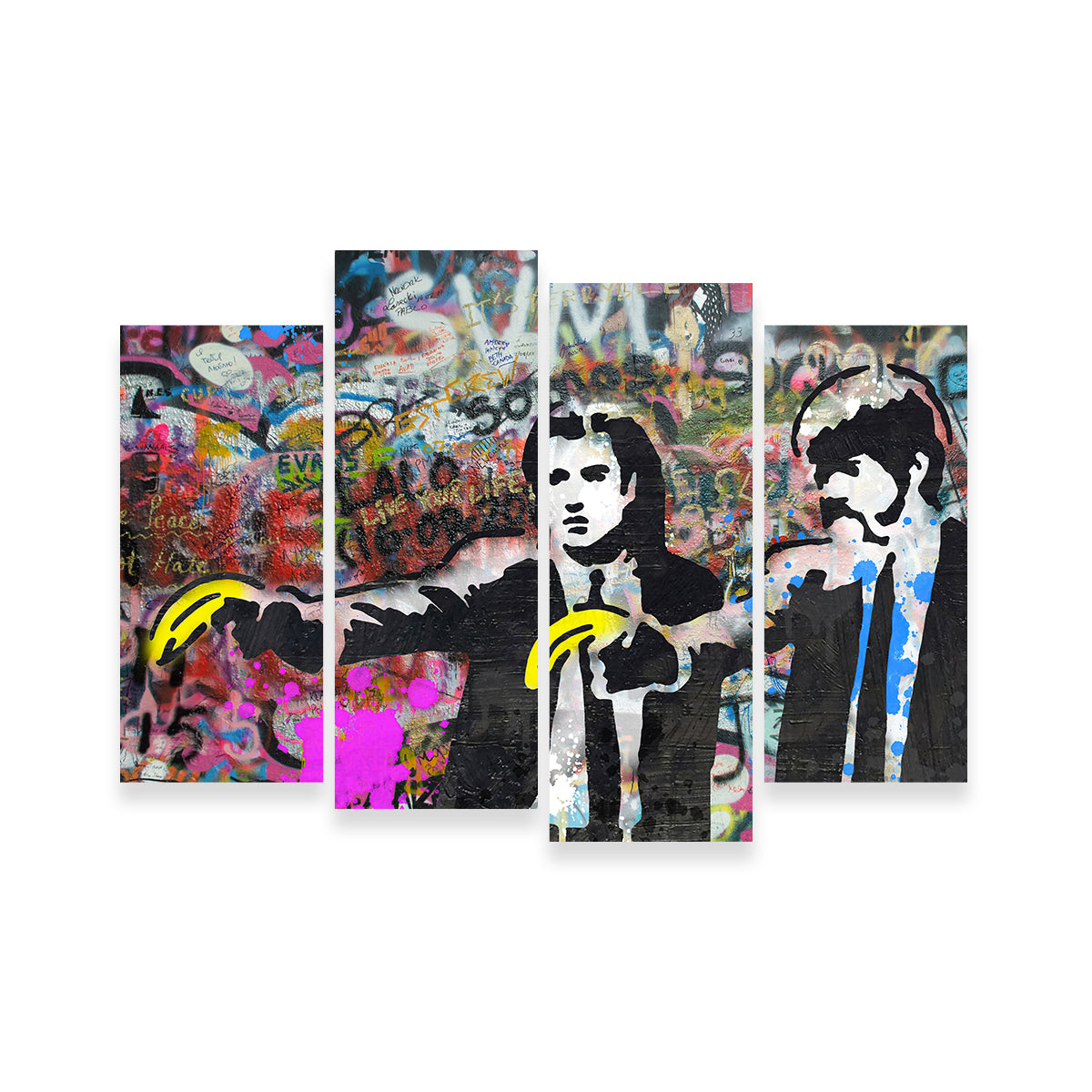Pulp Fiction Bananas Wall Art