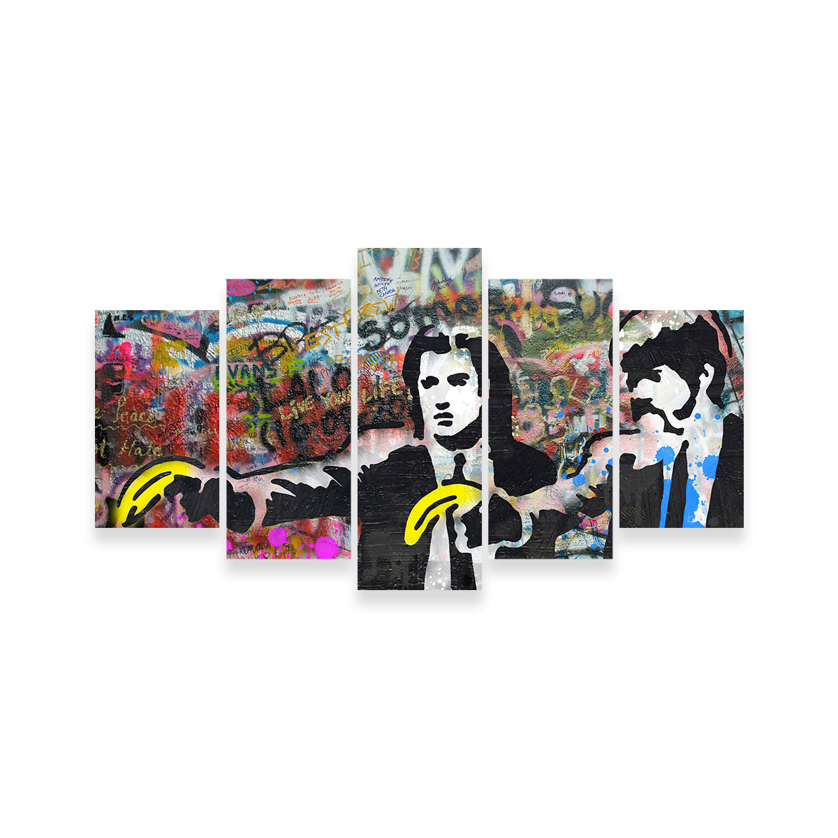 Pulp Fiction Bananas Wall Art