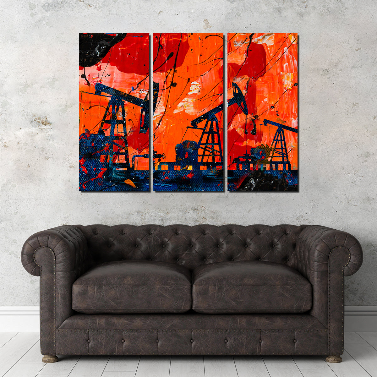 Pumpjack Wall Art