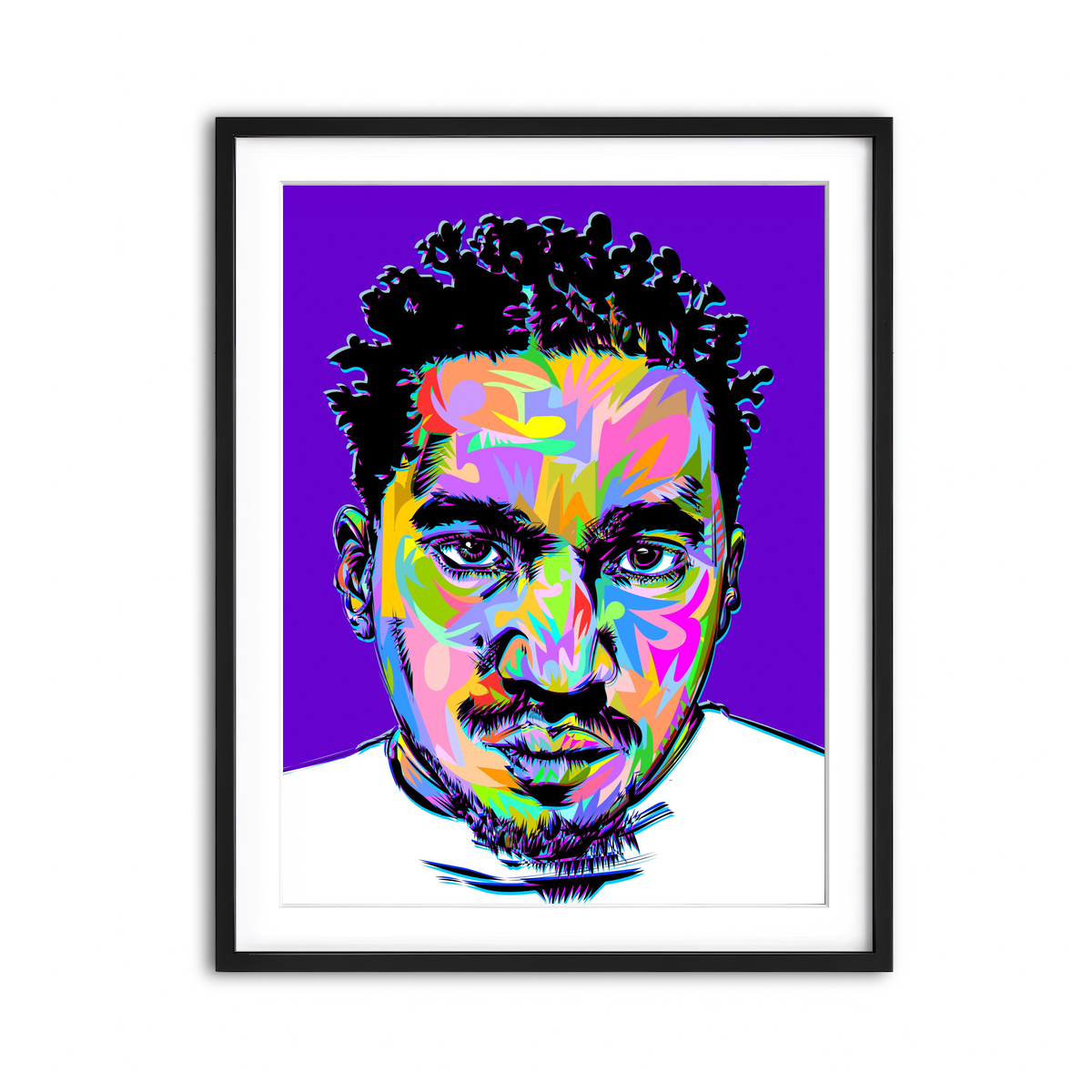 Framed Print 3x4 Black