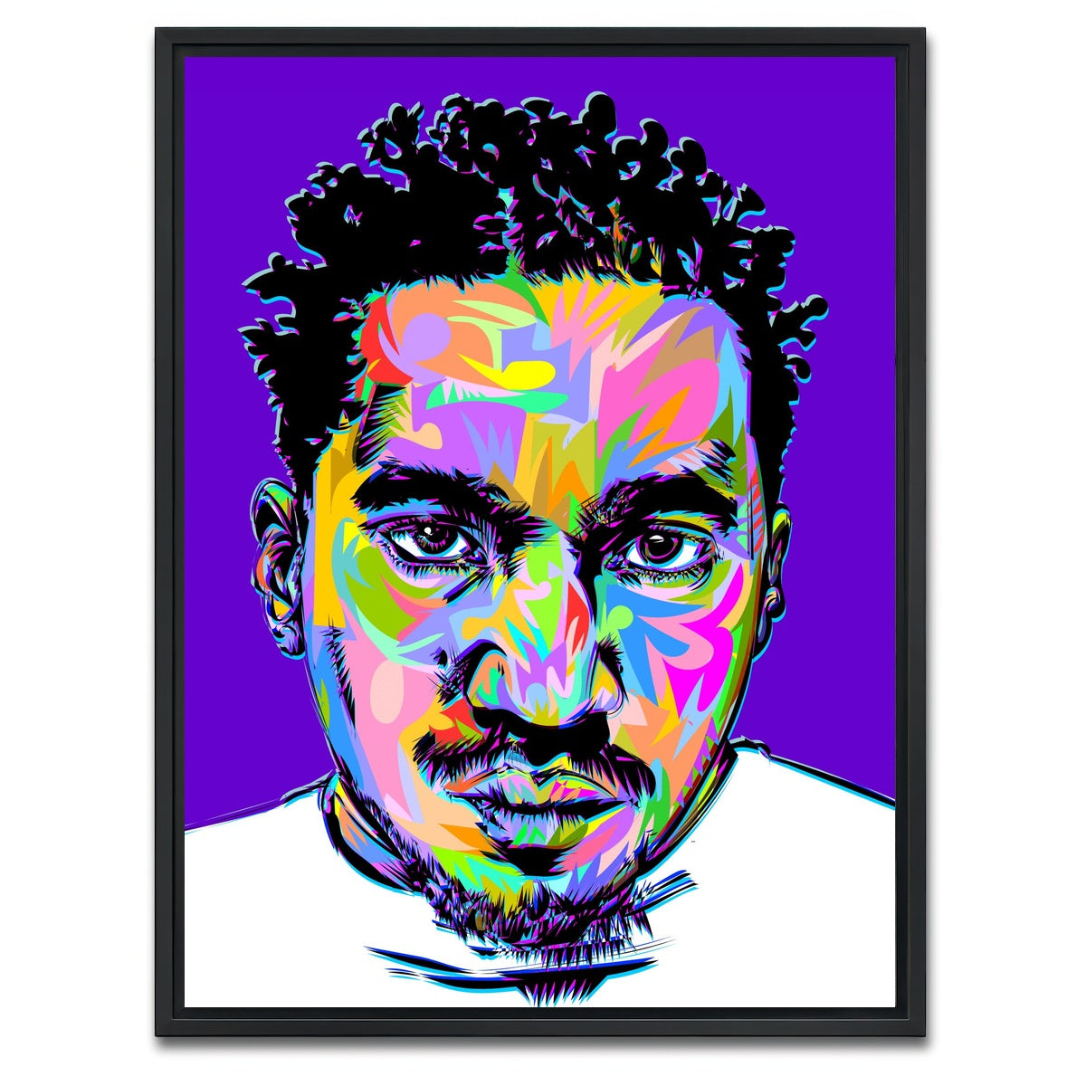 AUTO-MOCKUP WHITE | qtip | 1 Piece | Black Framed Canvas | group=3x4