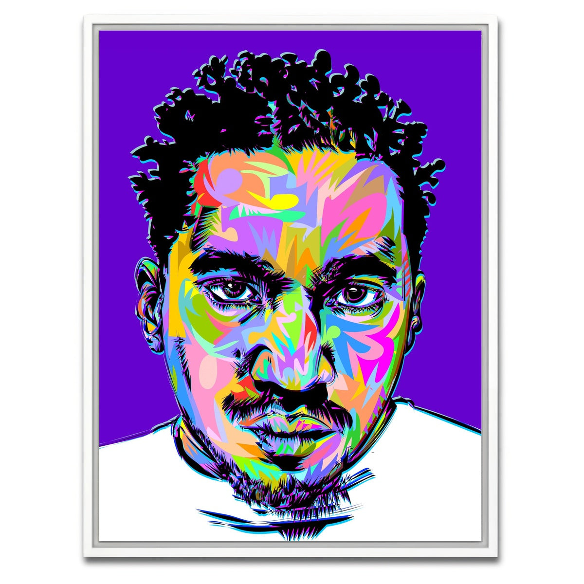 AUTO-MOCKUP WHITE | qtip | 1 Piece | White Framed Canvas | group=3x4