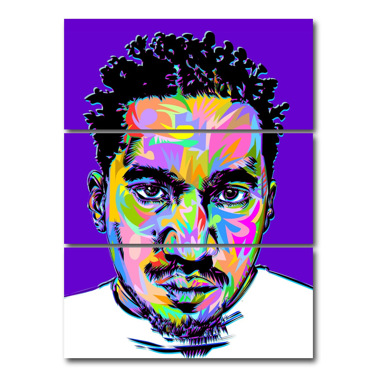 AUTO-MOCKUP WHITE | qtip | 3 Piece | Gallery Wrap Canvas | group=8x18_stacked