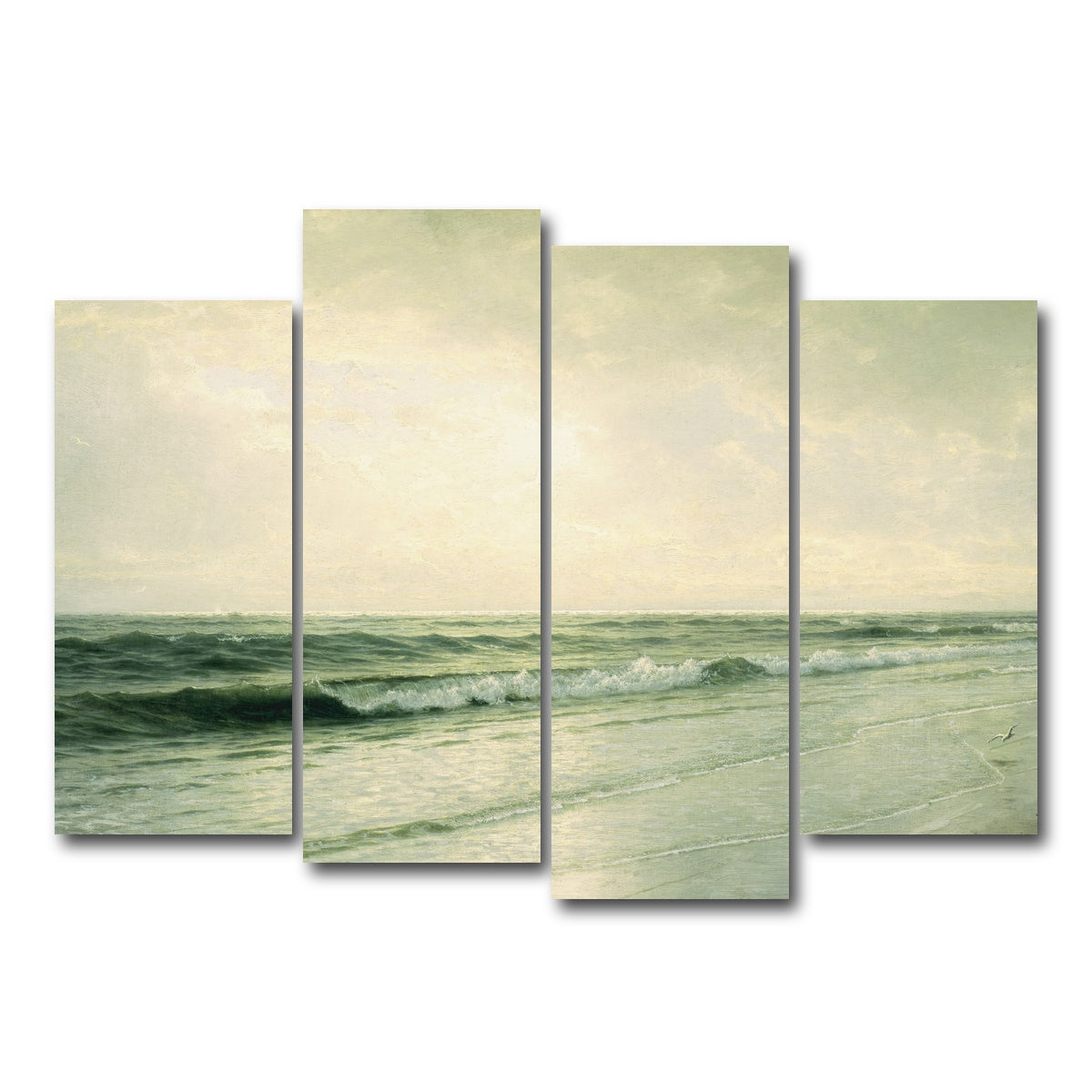 AUTO-MOCKUP WHITE | quiet seascape | 4 Piece | Gallery Wrap Canvas | group=4_normal