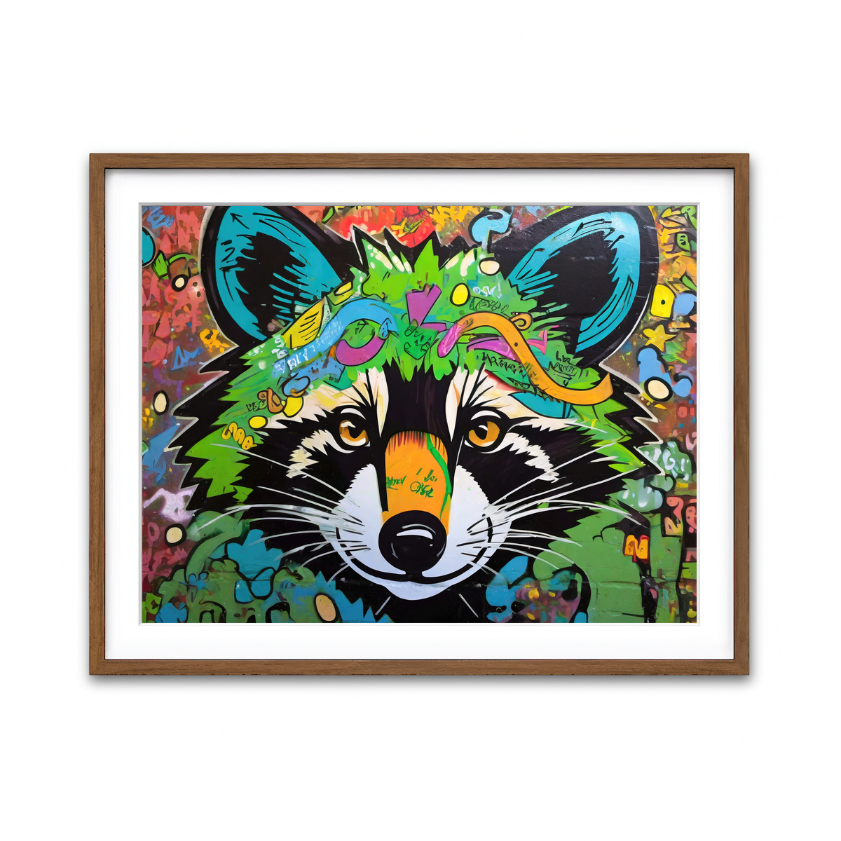 Framed Print 4x3 Walnut