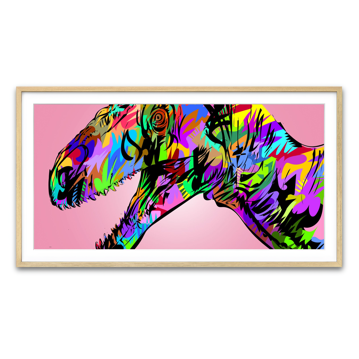 Framed Print 2x1 Natural