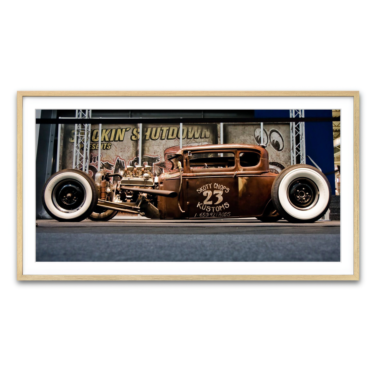 Framed Print 2x1 Natural