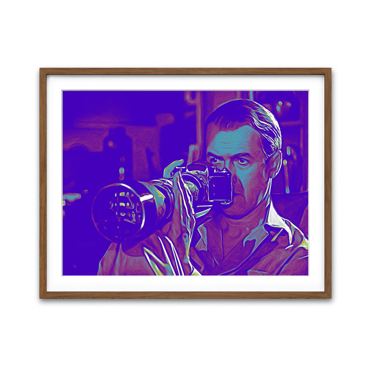 Framed Print 4x3 Walnut