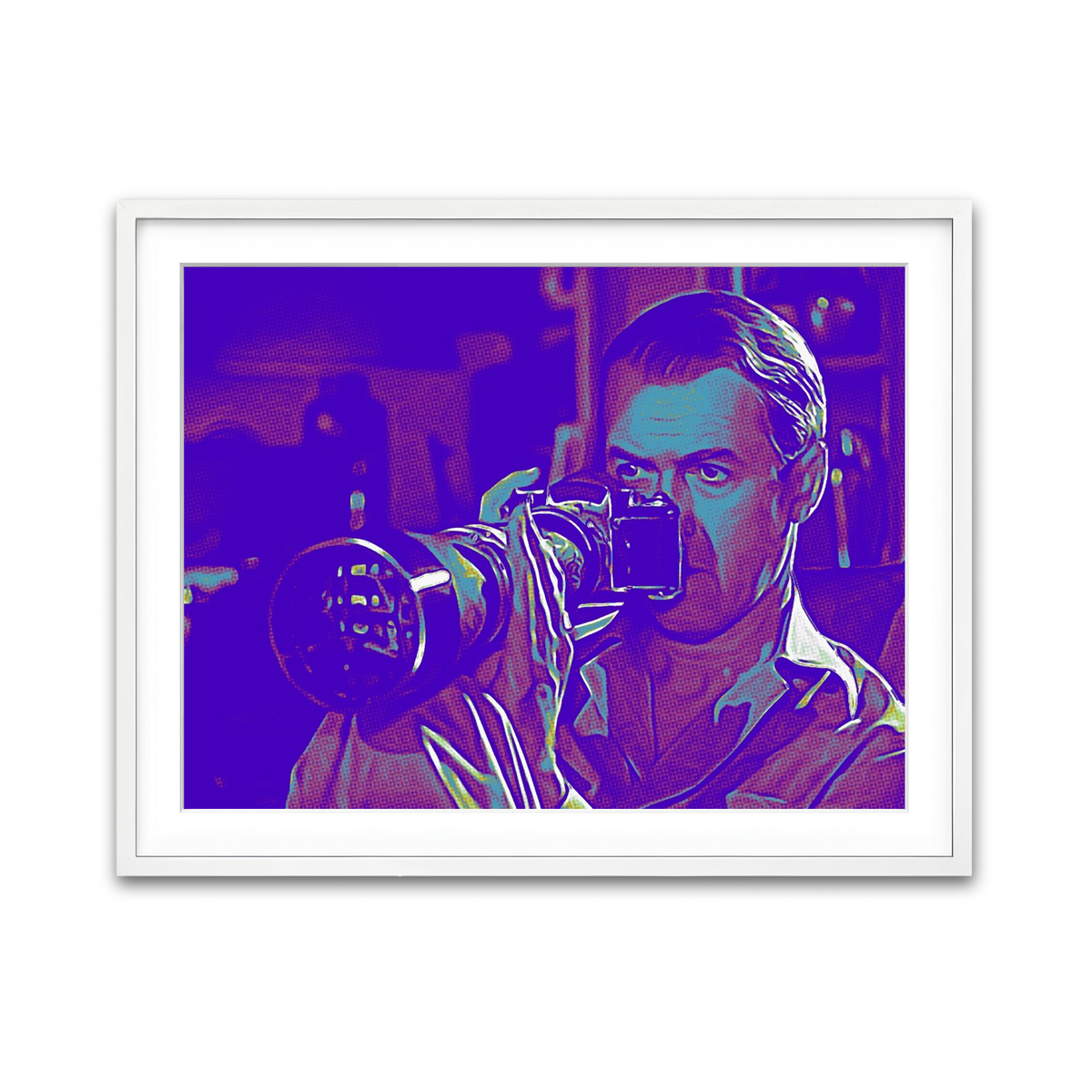 Framed Print 4x3 White