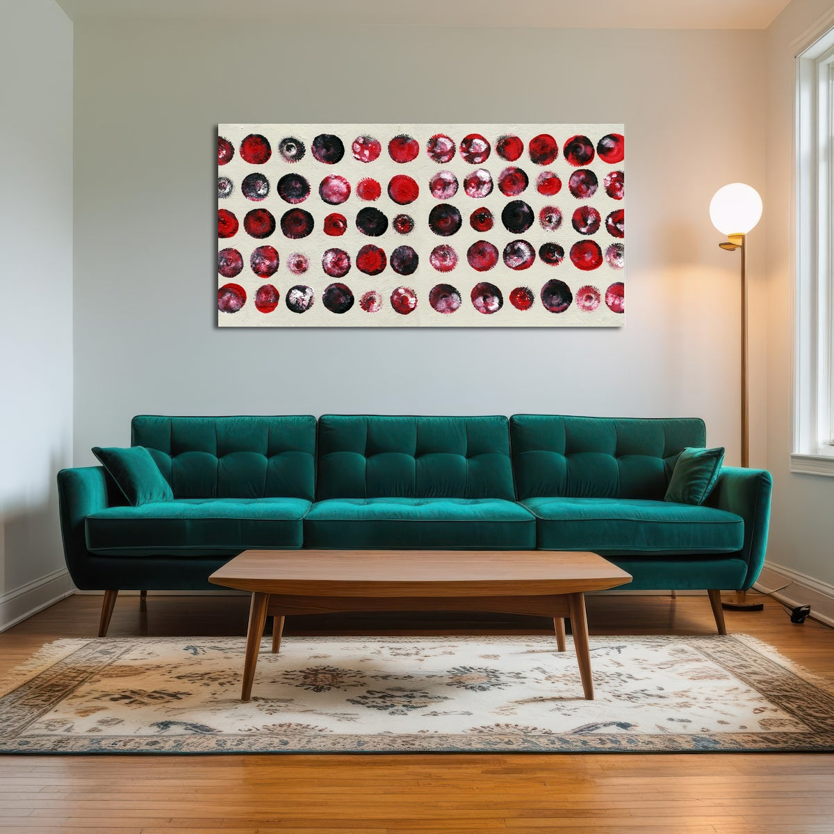 AUTO-MOCKUP ROOM | red circles