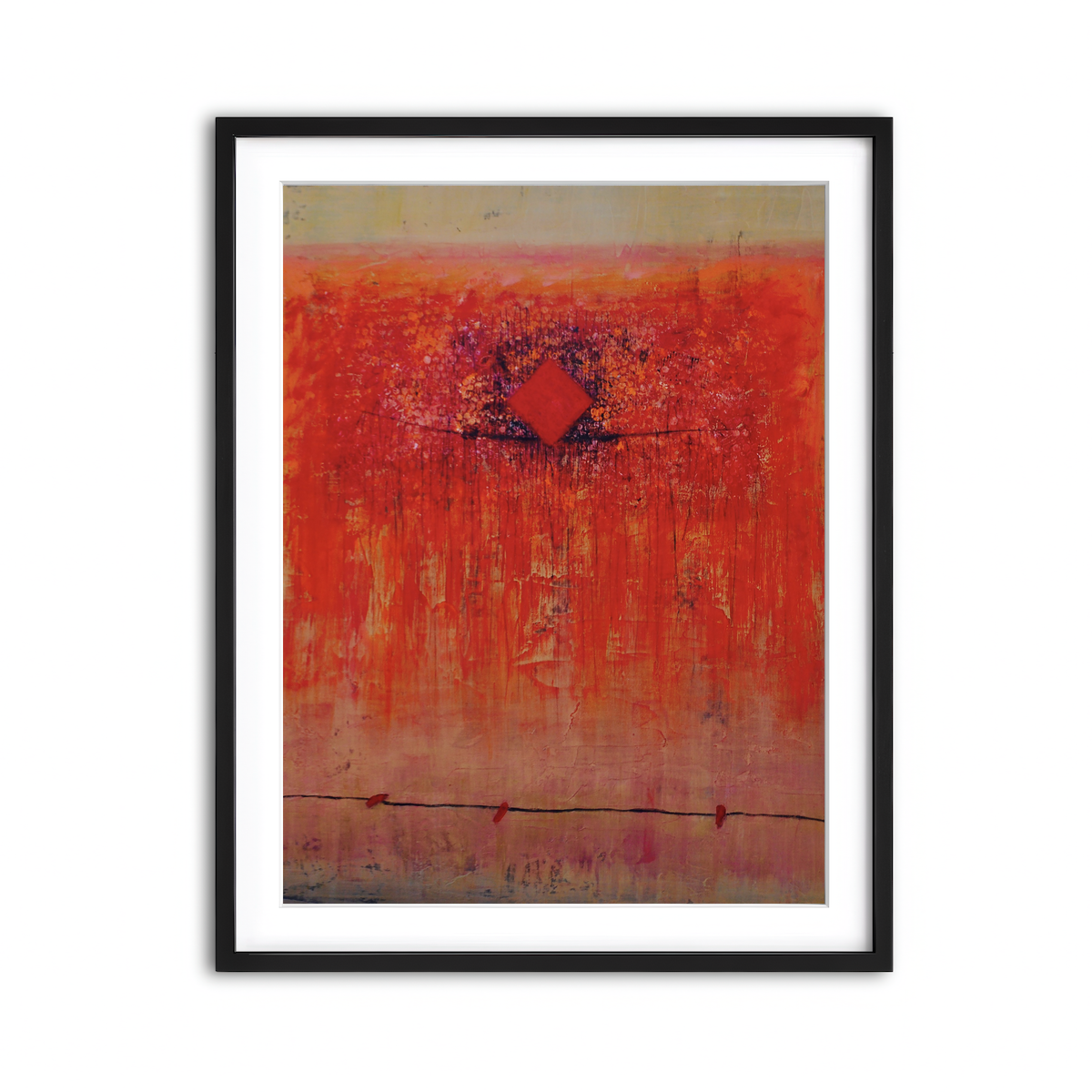 Framed Print 3x4 Black