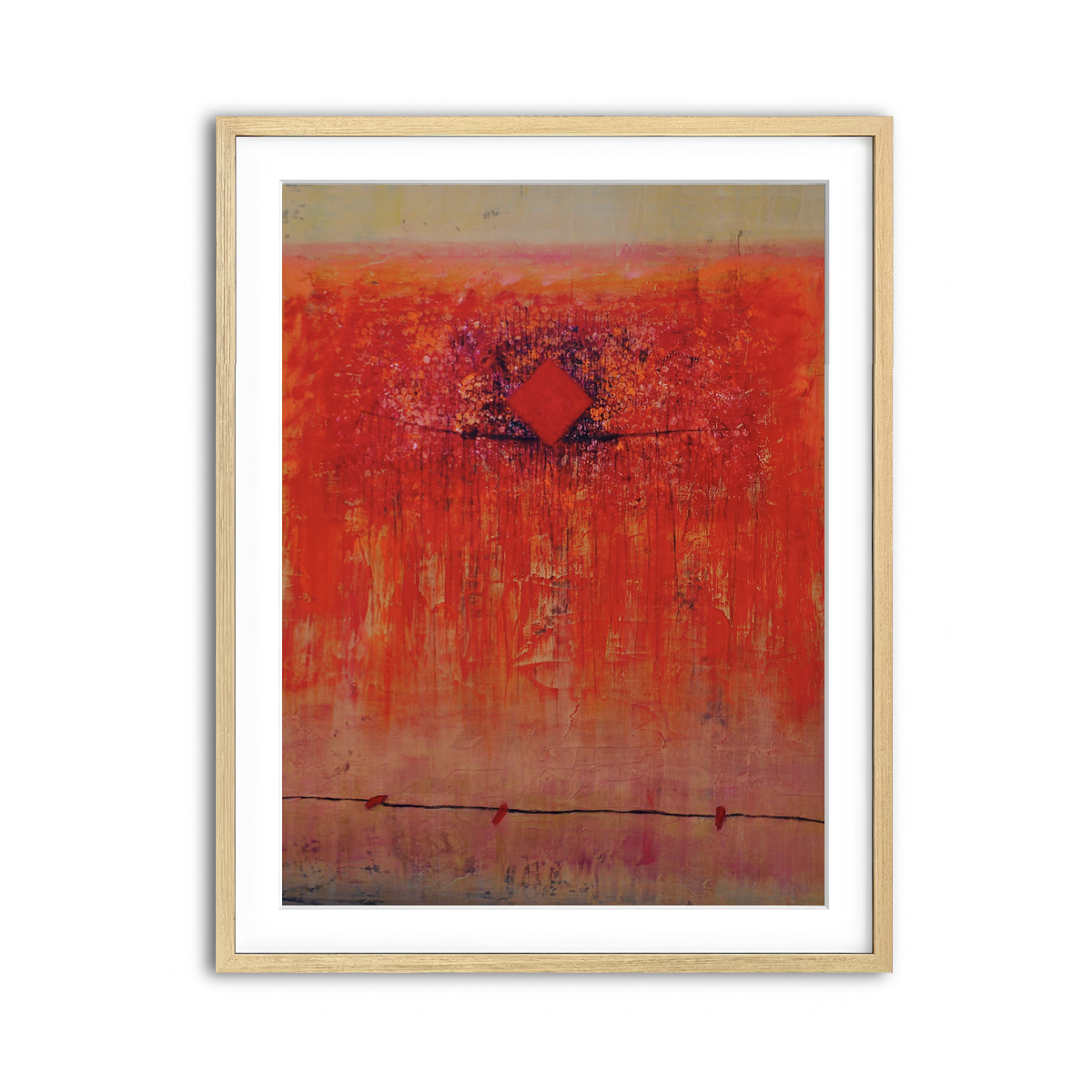 Framed Print 3x4 Natural