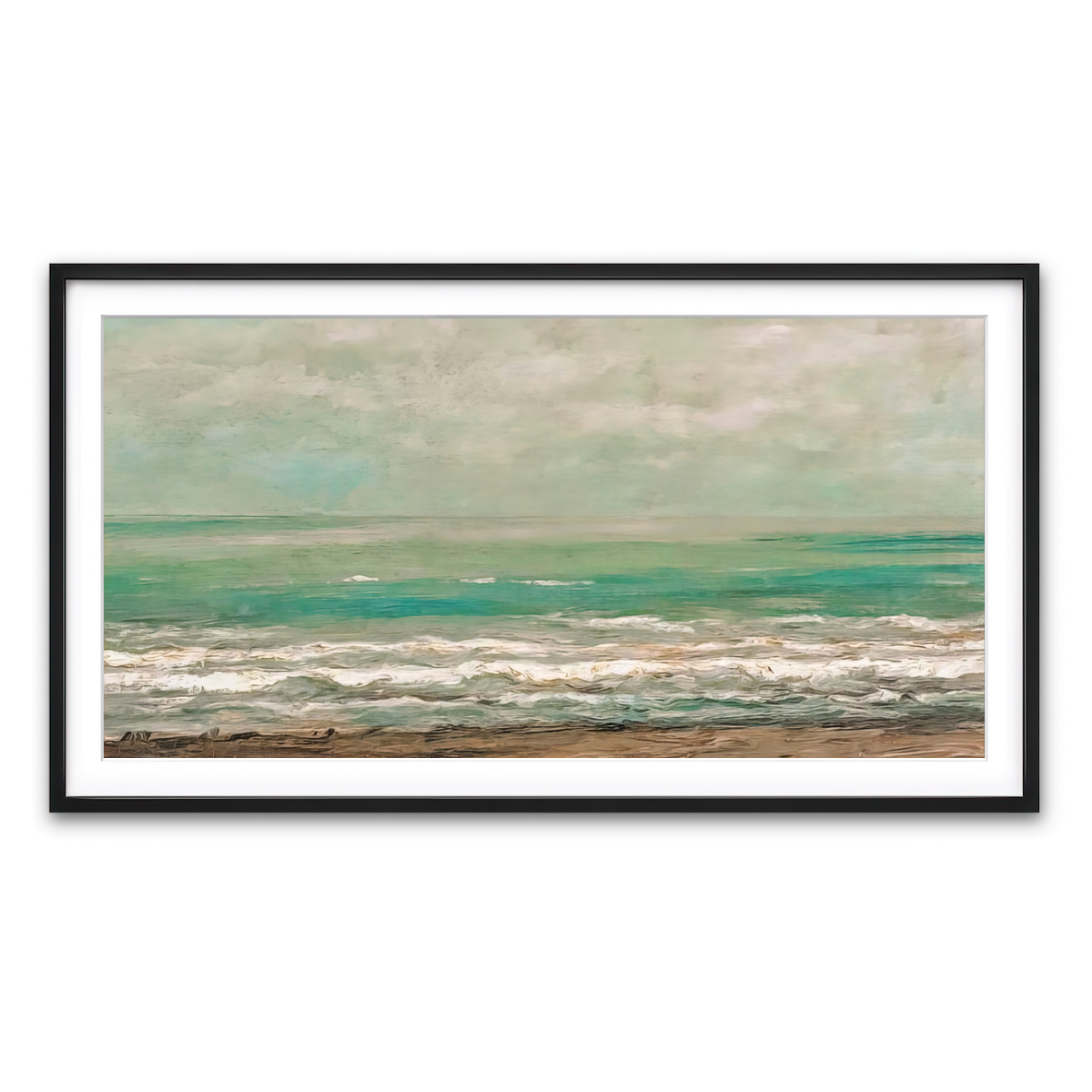 Framed Print 2x1 Black